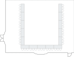 П-образная рассадка