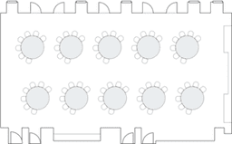 Semicírculos crecientes (Cabaret)