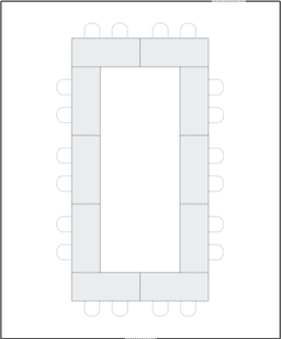 Ferro di cavallo chiuso