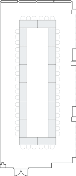 Ferro di cavallo chiuso