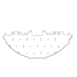 โต๊ะกลมแบบ Cocktail