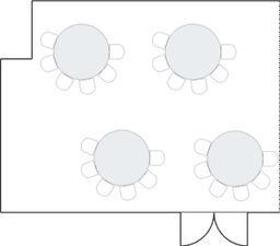 Semicírculos crecientes (Cabaret)