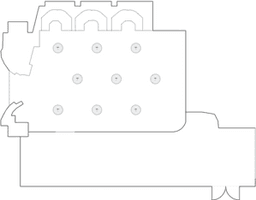 En mesitas de cóctel circulares