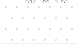 En mesitas de cóctel circulares