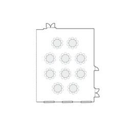 โต๊ะกลมแบบ Banquet