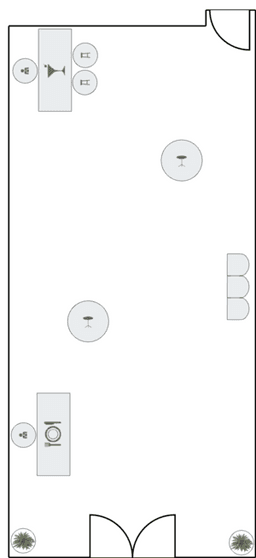 Коктейльные круглые столы