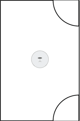 โต๊ะกลมแบบ Cocktail