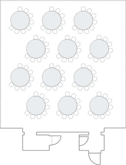 Semicírculos crecientes (Cabaret)