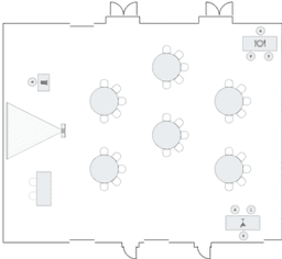 Semicírculos crecientes (Cabaret)