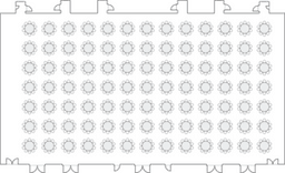 Mesas redondas de banquete