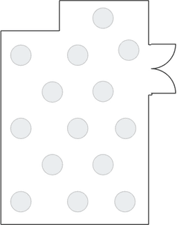 โต๊ะกลมแบบ Cocktail