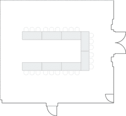 П-образная рассадка