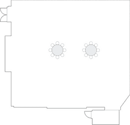 Banket yuvarlak masa