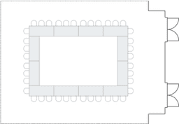 Ferro di cavallo chiuso