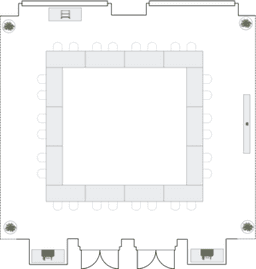 Ferro di cavallo chiuso