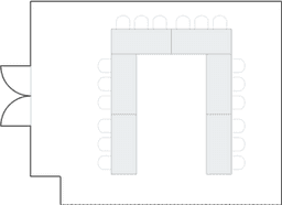 П-образная рассадка