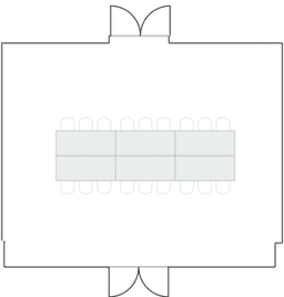 Configuração de sala de reuniões