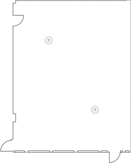 En mesitas de cóctel circulares