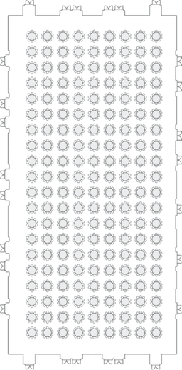 โต๊ะกลมแบบ Banquet