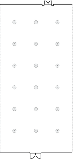 Mesas redondas de coquetel