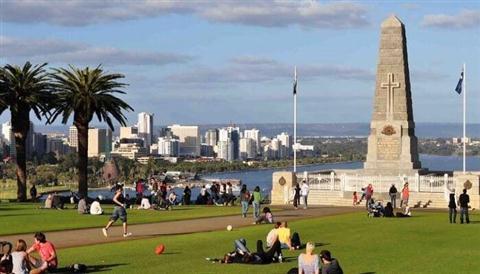 Kings Park en botanische tuinen