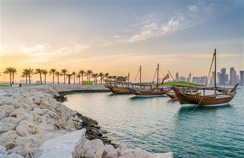 ล่องเรือ Dhow ในกาตาร์