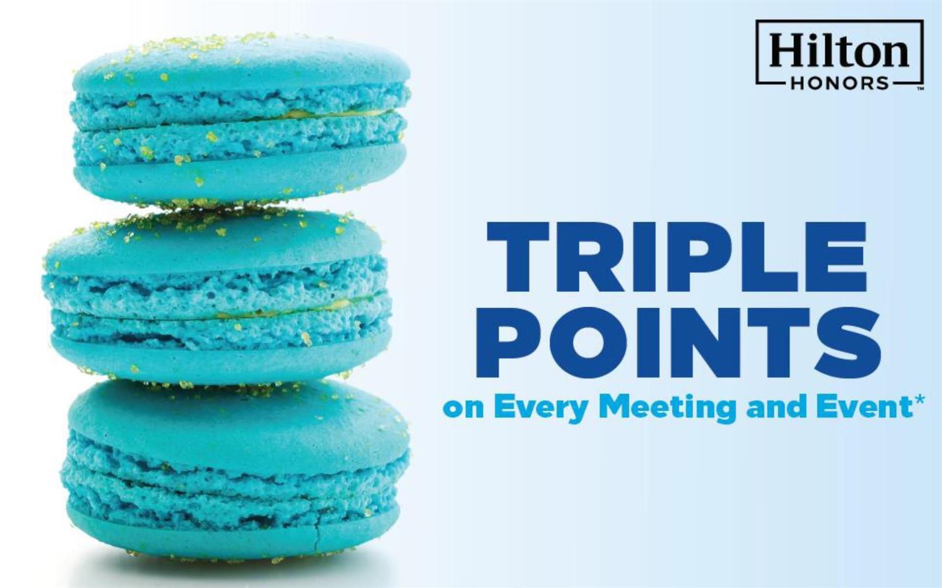 Изображение Hilton Honors Triple Points For Event Planners