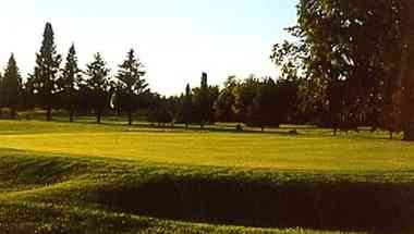 Barker Lake Golf Course em Winter, WI