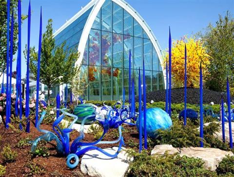 奇胡利花园和玻璃
