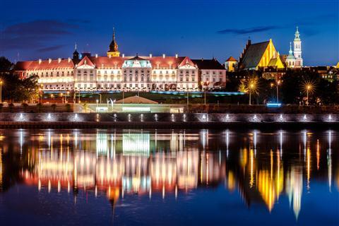 The Royal Castle from the Vistula river
