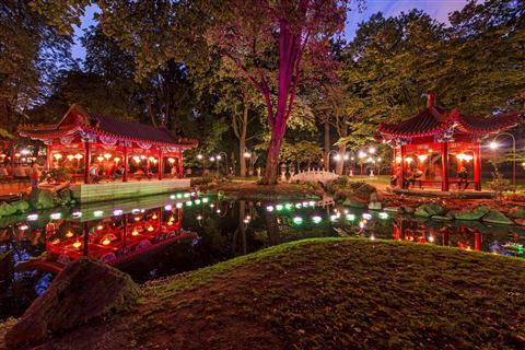 „Festival of Light” in the Royal Łazienki Museum