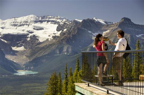 The Lake Louise Gondola & Interpretive Centre (summer)