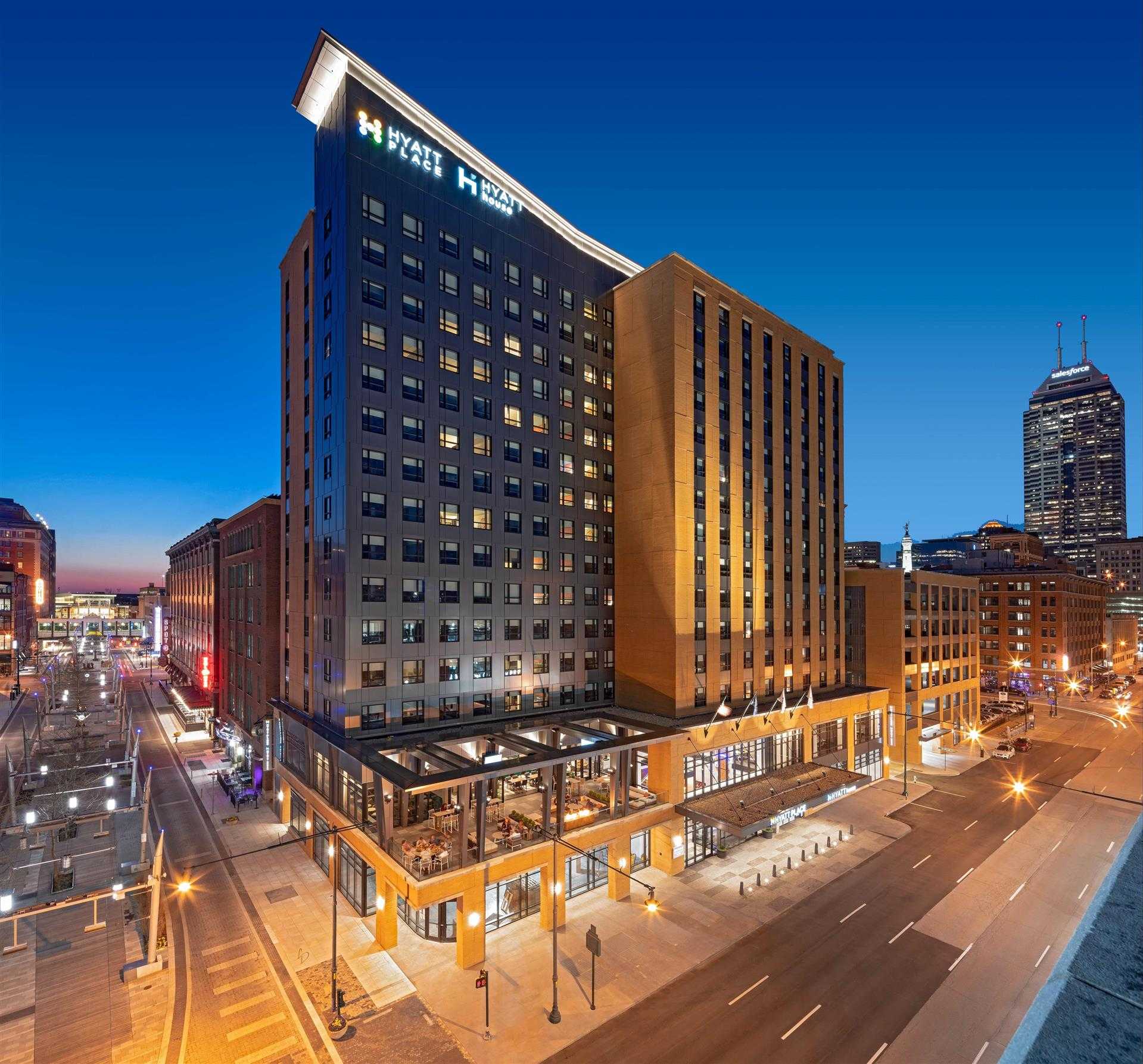 Hyatt Place / Hyatt House Indianapolis downtown i Indianapolis, IN