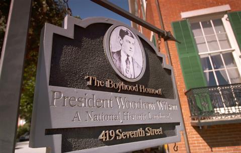 Jugendheim von Präsident Woodrow Wilson