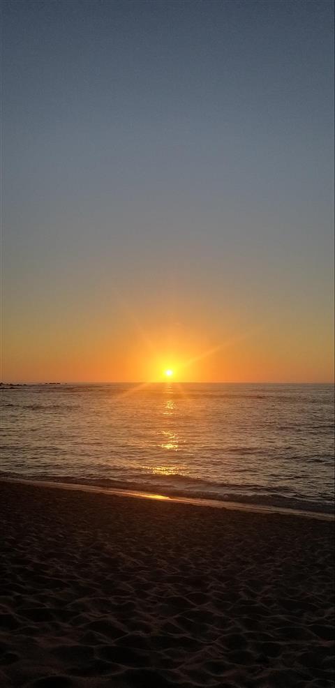 SUNSET IN THE PACIFIC aboard the Four Seasons yacht.