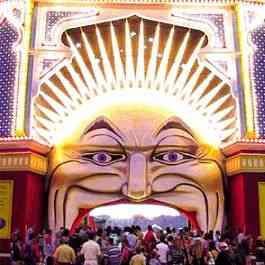 Luna Park в Melbourne, AU