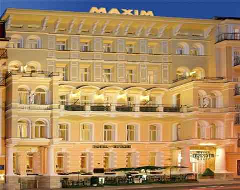 Hotel Maxim in Mariënbad, CZ