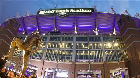 M&T Bank Stadium - Home of the Baltimore Ravens