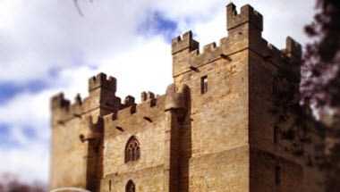 Langley Castle Hotel i Hexham, GB1
