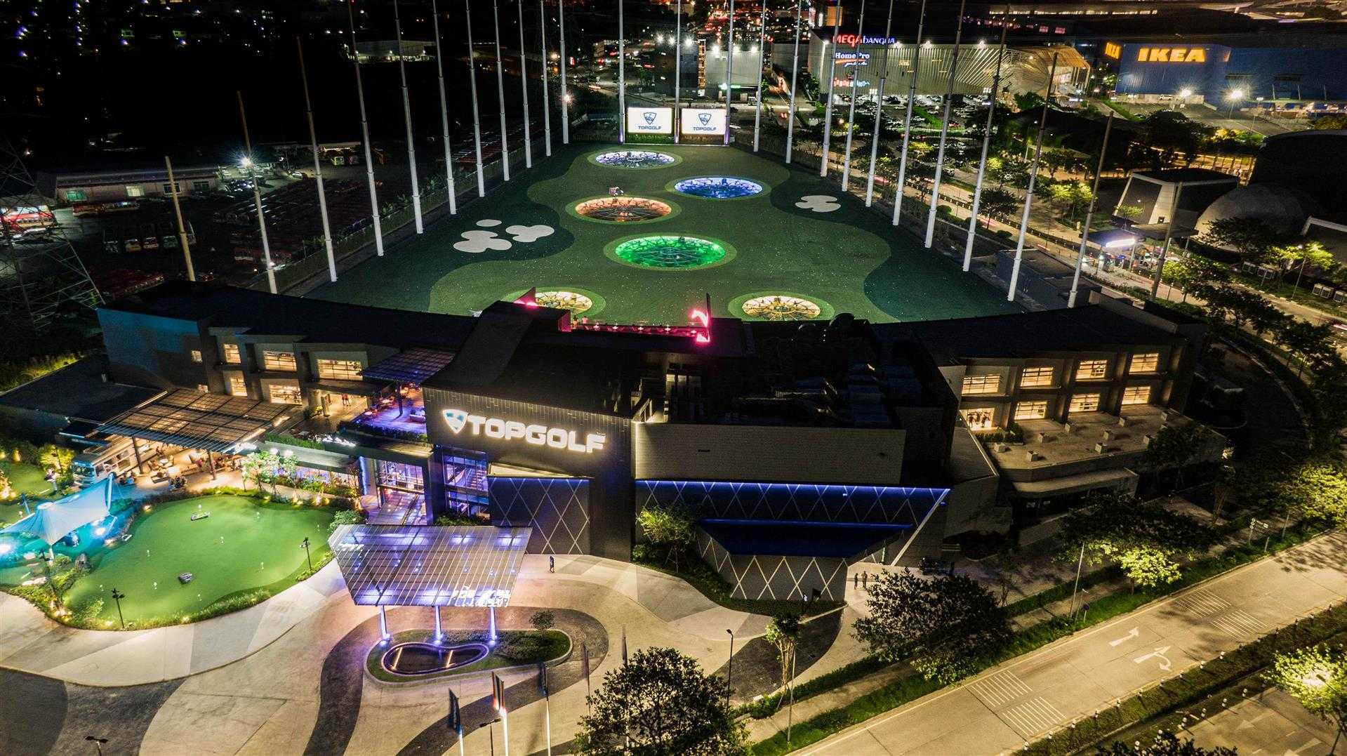 Topgolf Megacity em Samut Prakan, TH