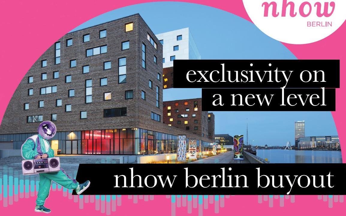 Your own music hotel – nhow Berlin! bild
