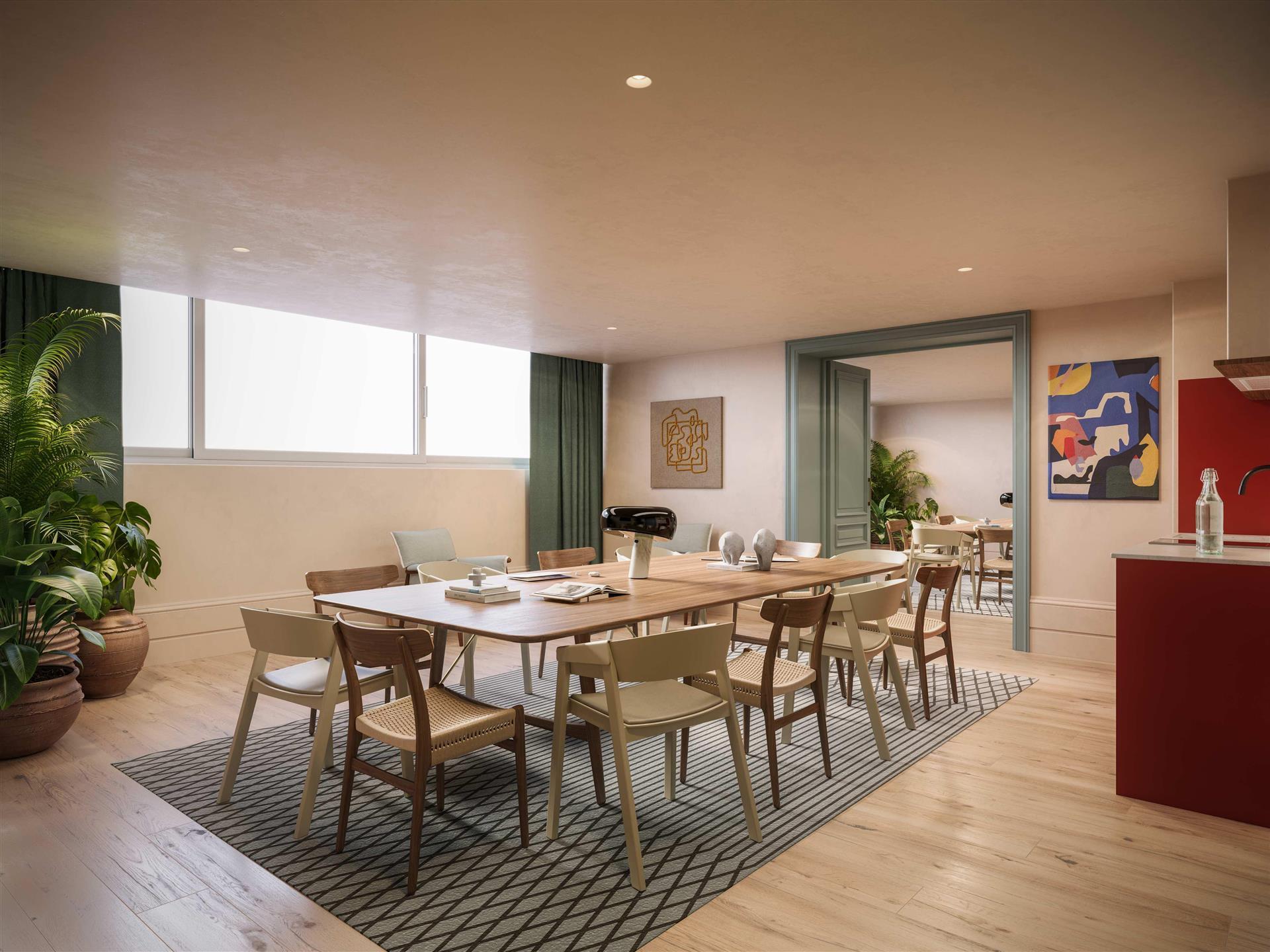 Imagen de la sala de reuniones