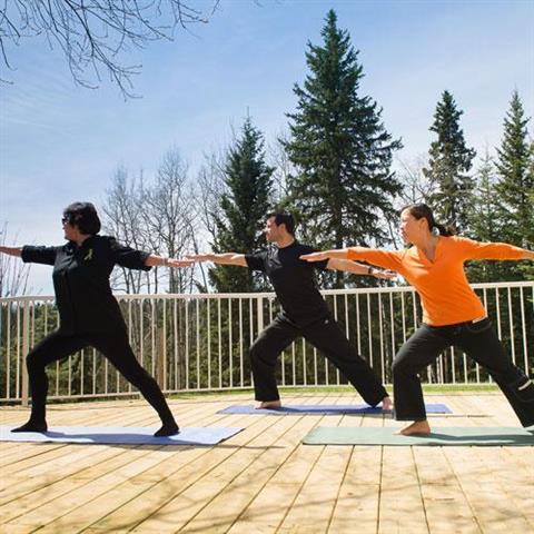 Yoga, Hikes, and Games