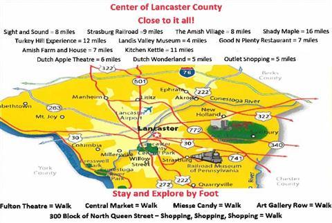 สถานที่ท่องเที่ยวใกล้เดอะฮอลิเดย์อินน์แลงคาสเตอร์