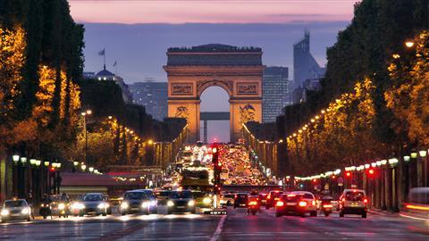 Avenue of the Champs Elysées