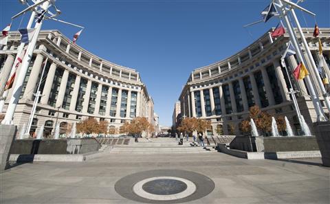 US Navy Memorial Plaza