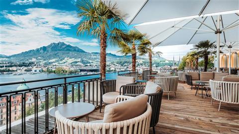 Art Deco Hotel Montana i Lucerne, CH