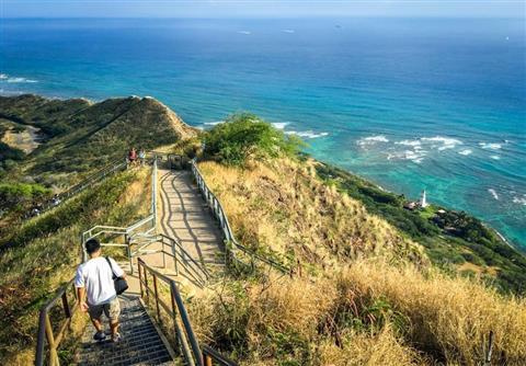 Sentier du sommet de Diamond Head