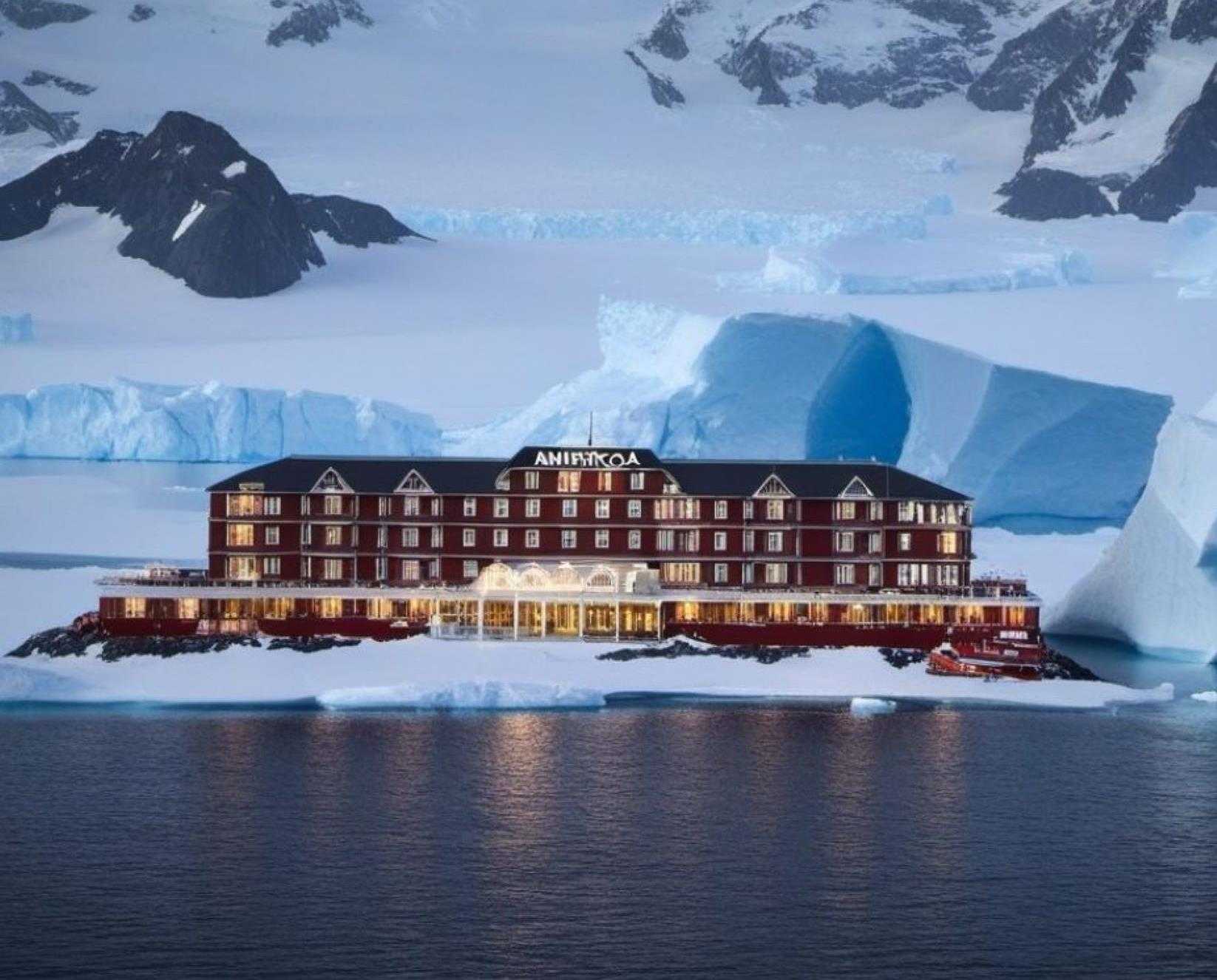 Cove of Hart i south pole, AQ