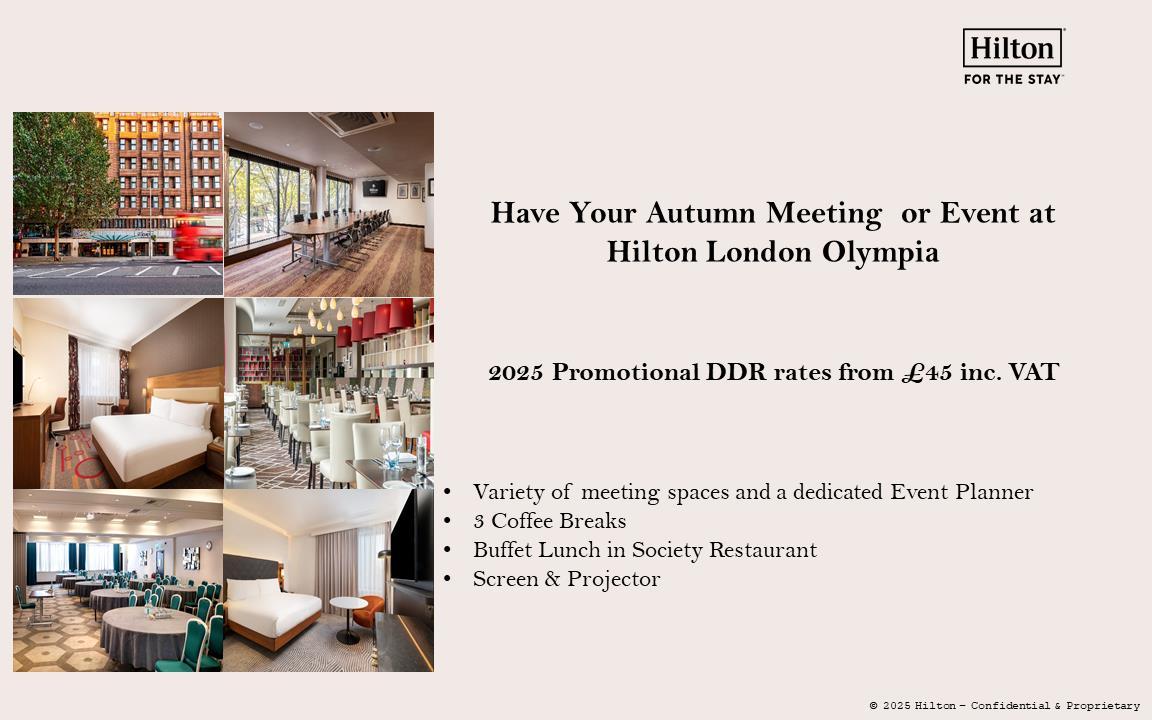 AUTUMN PROMO: DDR FROM £45 HILTON LONDON OLYMPIA bild
